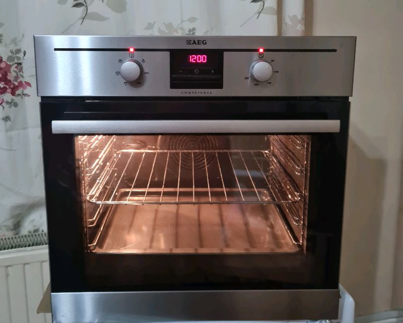 aeg built in single electric oven